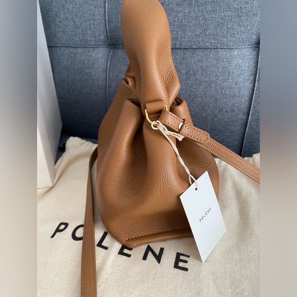 Polene Neuf Mini Nine Camel Brown EUC - Picture 11 of 17